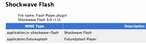 Firefox Flash Version