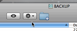 Finder Gear Button