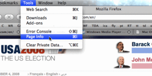 Firefox Page Info